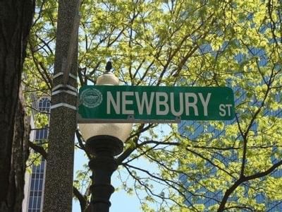 Newbury Street Sign