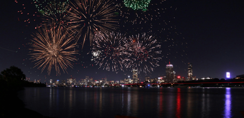 Boston POPs firework show